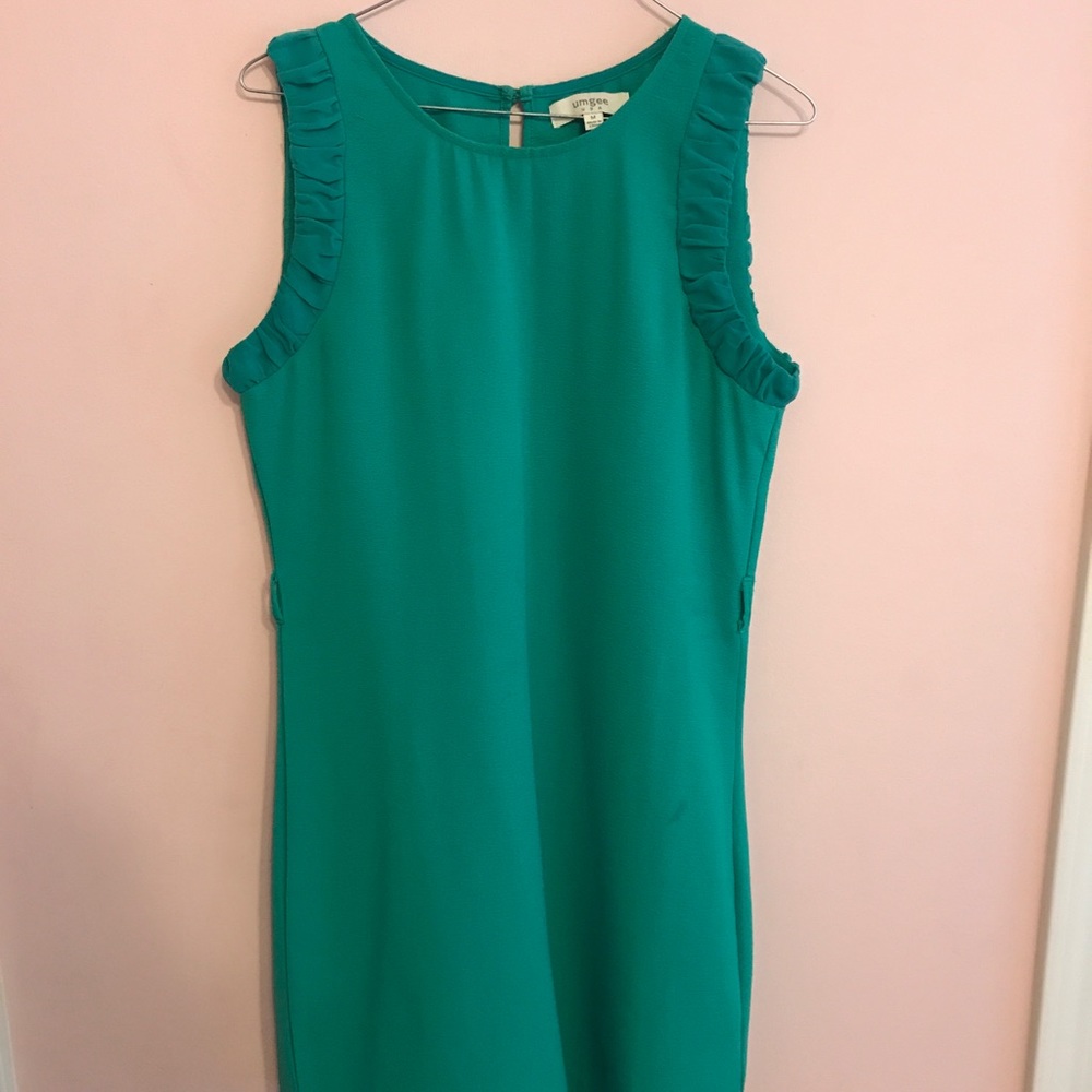 Green Umgee Tank Top dress Size Medium